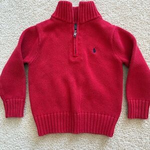 Ralph Lauren Quarter Zip - 4T